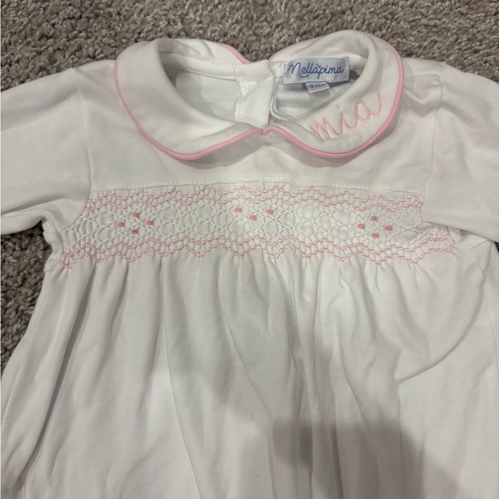 Nellapima Smocked “Mia” coverall